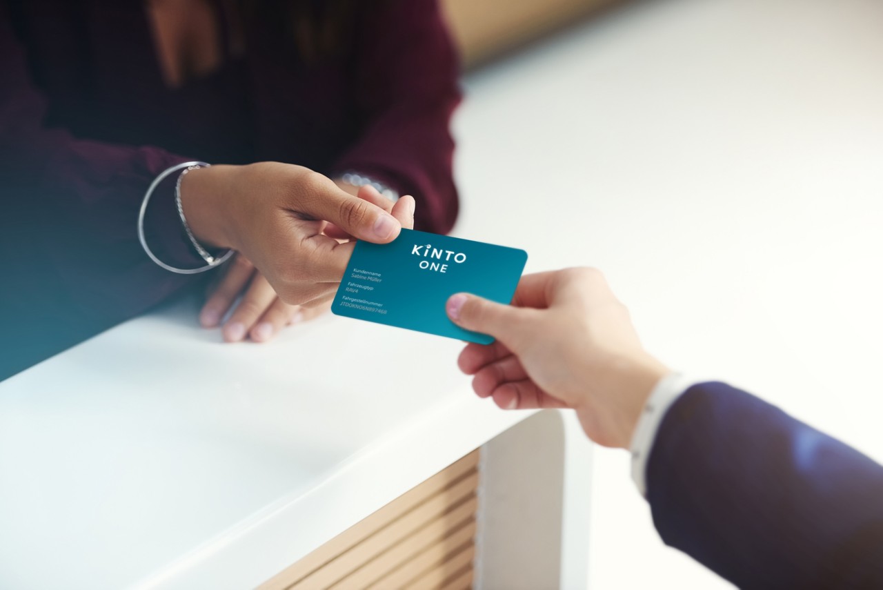 KINTO One Servicekarte, Wartung, Verschleiß, Reifen und Räder, einfach leasen