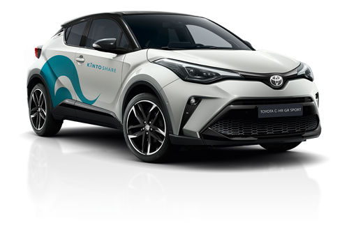 Toyota C-HR colore esterno grigio chiaro