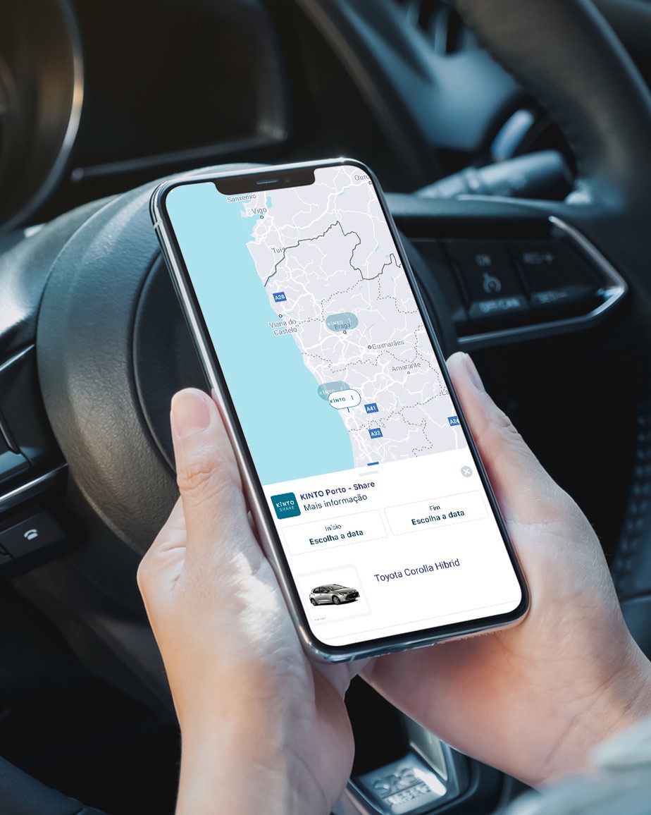 KINTO Share - alugar carro