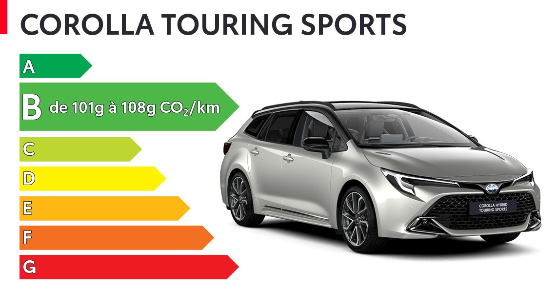 Nouvelle Toyota Corolla Touring Sports Hybride